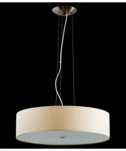 Best Sale Sklep Kaja Abażurowa, beżowa lampa wisząca ⌀47cm 66972 TONGA | Kaja Oświetlenie