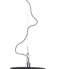Shop Sklep Kaja Abażurowa, czarna, klasyczna lampa wisząca AZ2292 ALICANTE | Kaja czarny