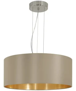 Shop Sklep Kaja Abażurowa lampa wisząca do salonu ⌀53cm 31607 MASERLO | Kaja