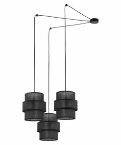 Abażurowa lampa wisząca do podwieszania TK 5976 CALISTO BLACK | Kaja*Sklep Kaja Store