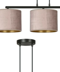 Shop Sklep Kaja Abażurowa lampa wisząca nad stół w salonie 1053/3 HILDE | Kaja