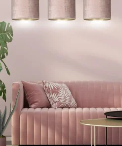 Shop Sklep Kaja Abażurowa lampa wisząca nad stół w salonie 1053/3 HILDE | Kaja