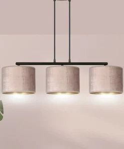 Shop Sklep Kaja Abażurowa lampa wisząca nad stół w salonie 1053/3 HILDE | Kaja