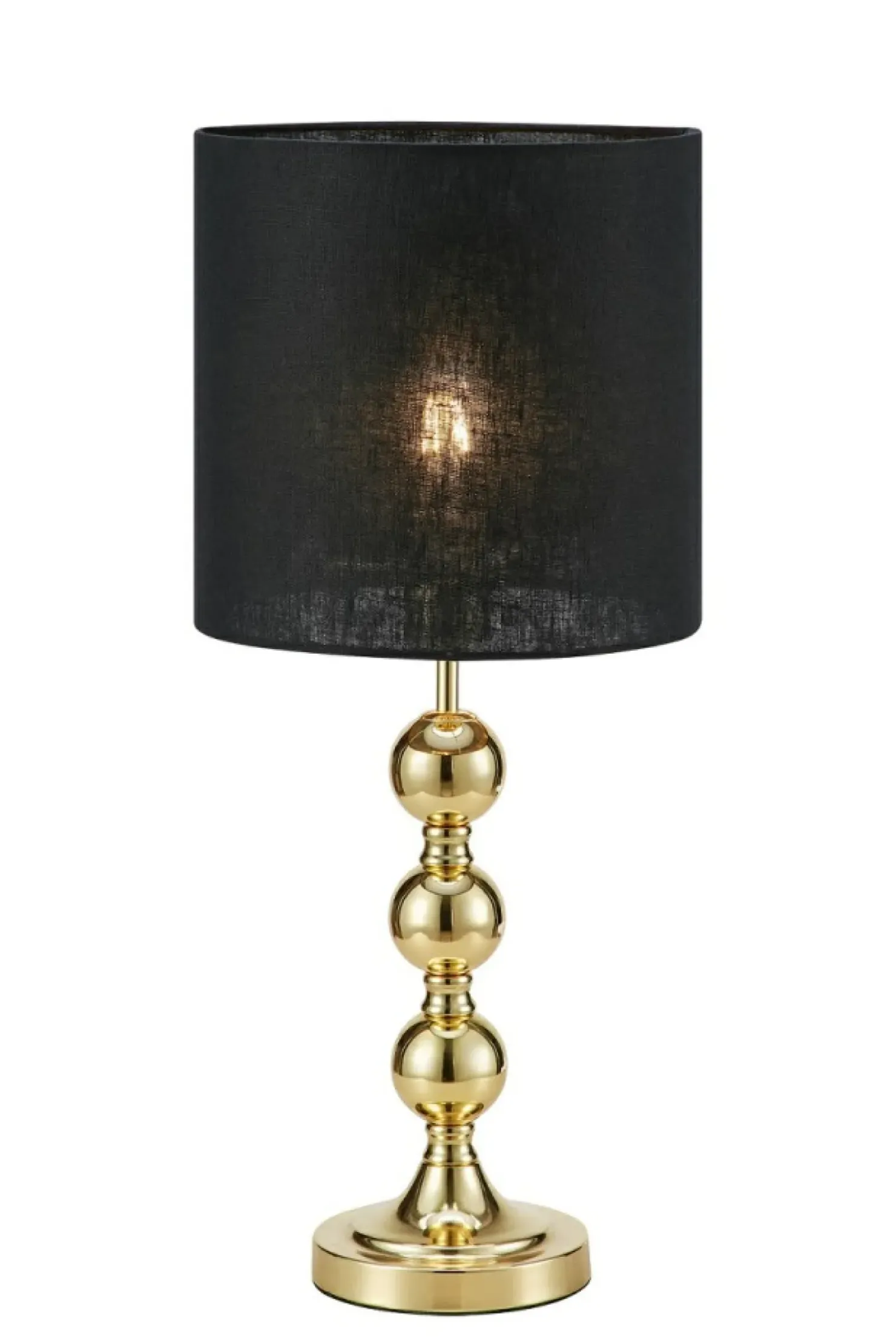 Abażurowa lampka do salonu w stylu glamour 108574 z serii OCTO | Kaja*Sklep Kaja Outlet