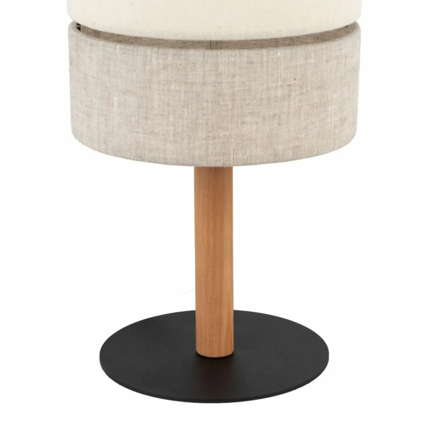 Abażurowa lampka stołowa w stylu naturalnym TK 5596 z serii ECO | Kaja*Sklep Kaja Cheap