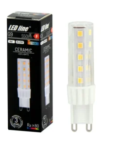 Żarówka G9 barwa ciepła 6W, kąt świecenia 270° LEDLINE 245947 | Kaja*Sklep Kaja Shop