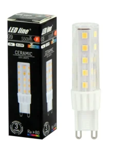 Żarówka G9 barwa neutralna 6W, kąt świecenia 270° LEDLINE 245954*Sklep Kaja Sale