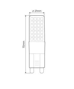 Żarówka G9 neutralna barwa światła 8W LEDLINE 247910 | Kaja*Sklep Kaja Hot