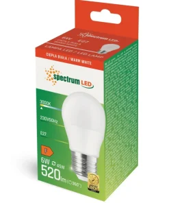 Żarówka LED duży gwint E27 ciepła 6W SpectrumLED 13024 | Kaja*Sklep Kaja Sale