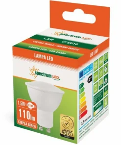 Żarówka LED GU10 ciepła 1,5W SMD SpectrumLED 13268 | Kaja Oświetlenie*Sklep Kaja Sale