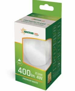 Żarówka LED mleczna kulka E27 ciepła 4W SpectrumLED 14074 | Kaja*Sklep Kaja New