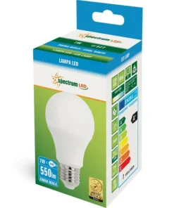 Żarówka LED na duży gwint E27 zimna 7W SpectrumLED 13899 | Kaja*Sklep Kaja Flash Sale