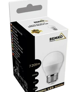 Żarówka LED SAMSUNG ciepła 3000K E27 7,5W BEMKO G45 | Kaja Oświetlenie*Sklep Kaja Online