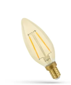 Żarówka retro E14, świeczka, moc 4,9W, barwa ciepła WOJ 14458_4.9W*Sklep Kaja New