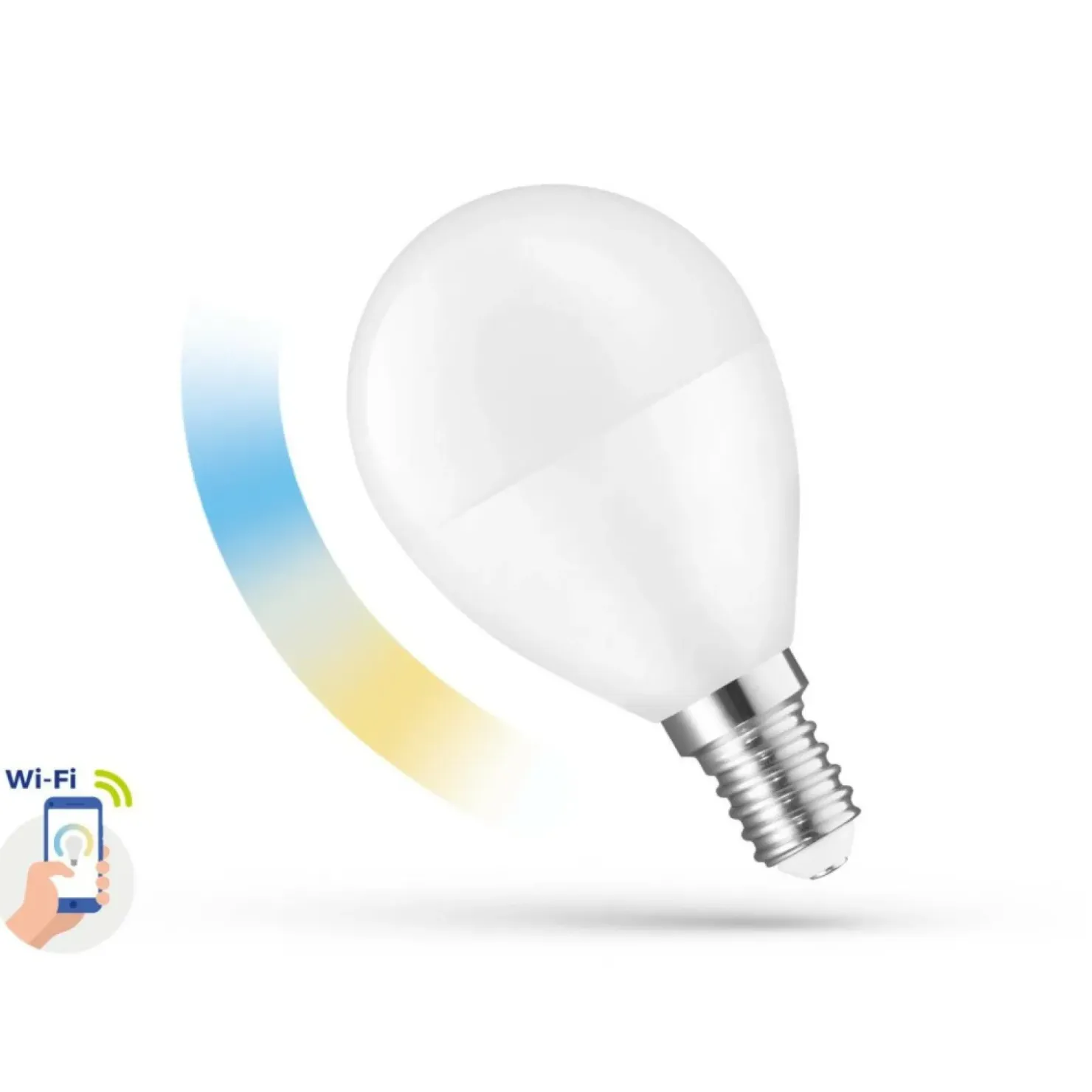 Żarówka SMART WiFi E14 regulowana CCT 5W SpectrumLED 14414 | Kaja*Sklep Kaja Clearance