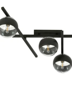 Cheap Sklep Kaja Asymetryczna, czarna lampa sufitowa do holu 1105/3 SMART | Kaja