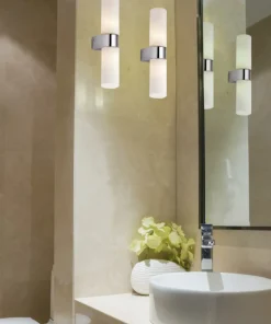 Łazienkowa lampa ścienna, dwustronny kinkiet AZ1603 GAIA | Kaja*Sklep Kaja Store