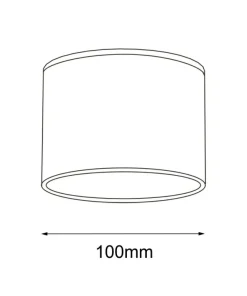 Łazienkowa lampa natynkowa, niska tuba ANT 7720 SUWA | Kaja*Sklep Kaja Flash Sale