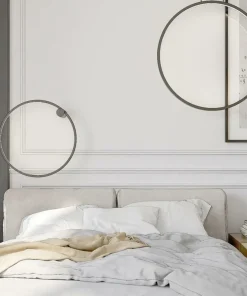 Shop Sklep Kaja Łazienkowa lampa wisząca ring ⌀90 LP-999/1P L BK MIRROR | Kaja