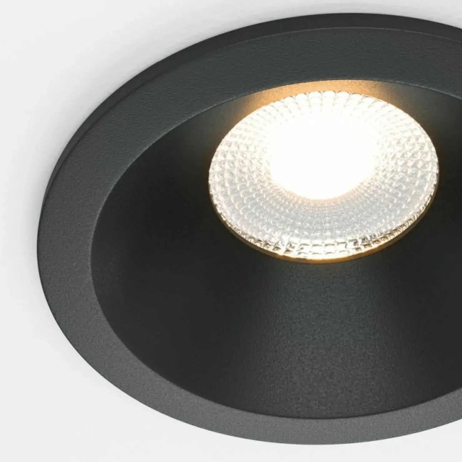 Łazienkowe oczko podtynkowe LED ⌀8,5cm DL034-L12W3K-D-B z serii ZOOM*Sklep Kaja Cheap