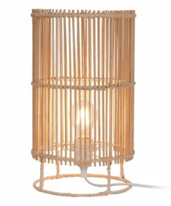 Bambusowa lampka stołowa w stylu eco P18224-1T-D20 z serii EDIN | Kaja*Sklep Kaja Outlet