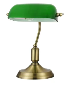 Bankierska lampa z zielonym kloszem Z153-TL-01-BS KIWI | Kaja*Sklep Kaja Best