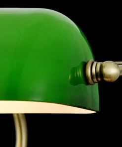 Bankierska lampa z zielonym kloszem Z153-TL-01-BS KIWI | Kaja*Sklep Kaja Best