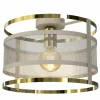 Beżowa lampa sufitowa do wiatrołapu LX 4410 RIM | Kaja Oświetlenie*Sklep Kaja Outlet
