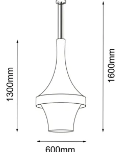 Best Sklep Kaja Beżowa lampa wisząca w stylu eco, z ledem ANT 5035 DOTA | Kaja