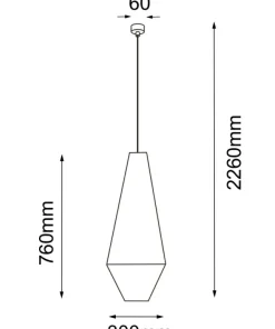 Beżowa, naturalna lampa wisząca do sypialni ANT 5129 HAGATA | Kaja*Sklep Kaja Hot