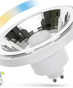 Biała żarówka SMART GU10 AR111, moc 10W, ściemnialna WOJ14512*Sklep Kaja Outlet