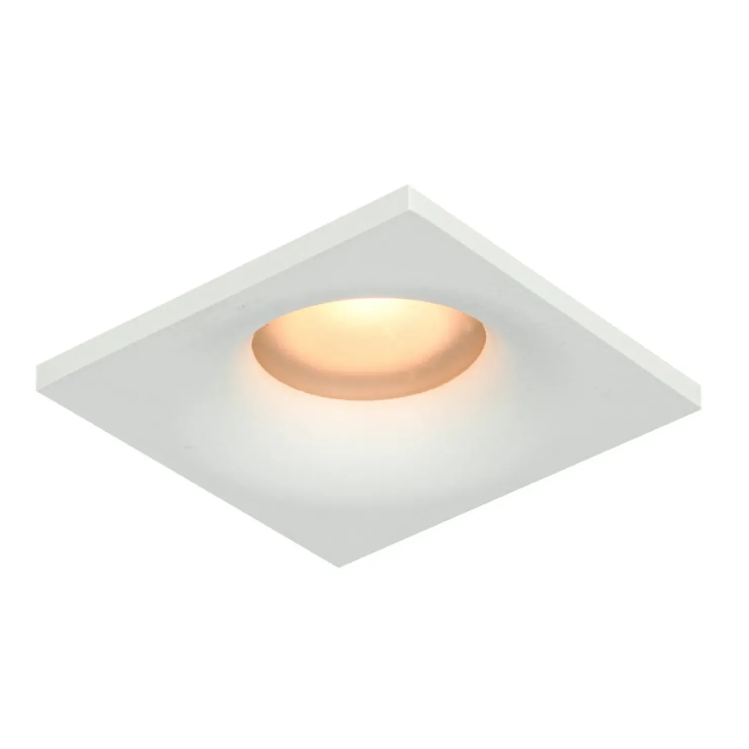 Biała, kwadratowa lampa wpustowa GU10DL-61903-IP44-WH NARU | Kaja*Sklep Kaja Flash Sale