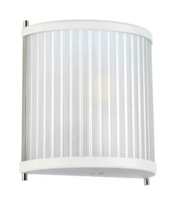 Biała lampa ścienna, nowoczesna DL-CORONA1-WPN z serii CORONA*Sklep Kaja Online