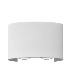 Biała lampa elewacyjna LED 4W 3000K OWL-6650-2-WH-3K ORTELO | Kaja*Sklep Kaja Hot
