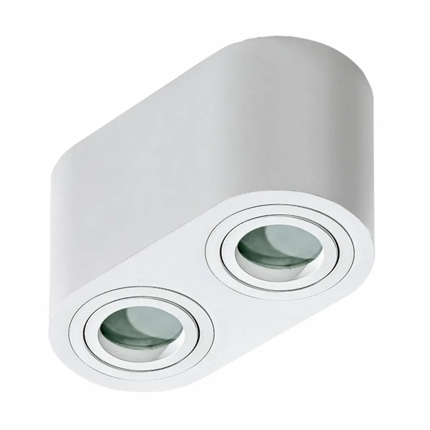 Biała lampa natynkowa, downlight 2xGU10 IP44 AZ2816 BRANT | Kaja*Sklep Kaja Shop