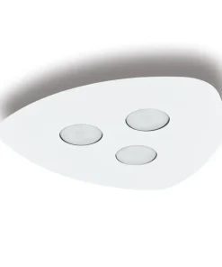 Biała lampa natynkowa, plafon, do korytarza 8304 | Kaja Oświetlenie*Sklep Kaja Sale