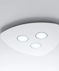 Biała lampa natynkowa, plafon, do korytarza 8304 | Kaja Oświetlenie*Sklep Kaja Sale