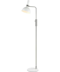 Biała lampa podłogowa do kącika czytelnika 107501 | Kaja Oświetlenie*Sklep Kaja Flash Sale