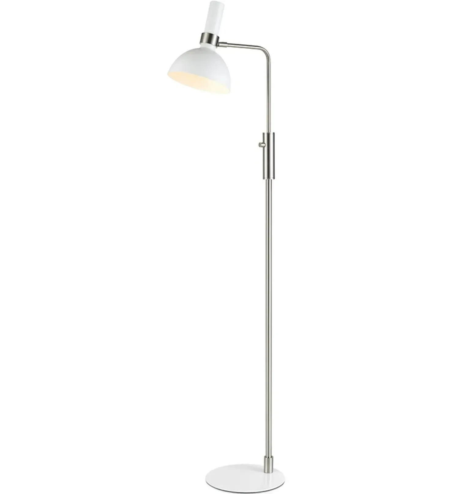 Biała lampa podłogowa do kącika czytelnika 107501 | Kaja Oświetlenie*Sklep Kaja Flash Sale