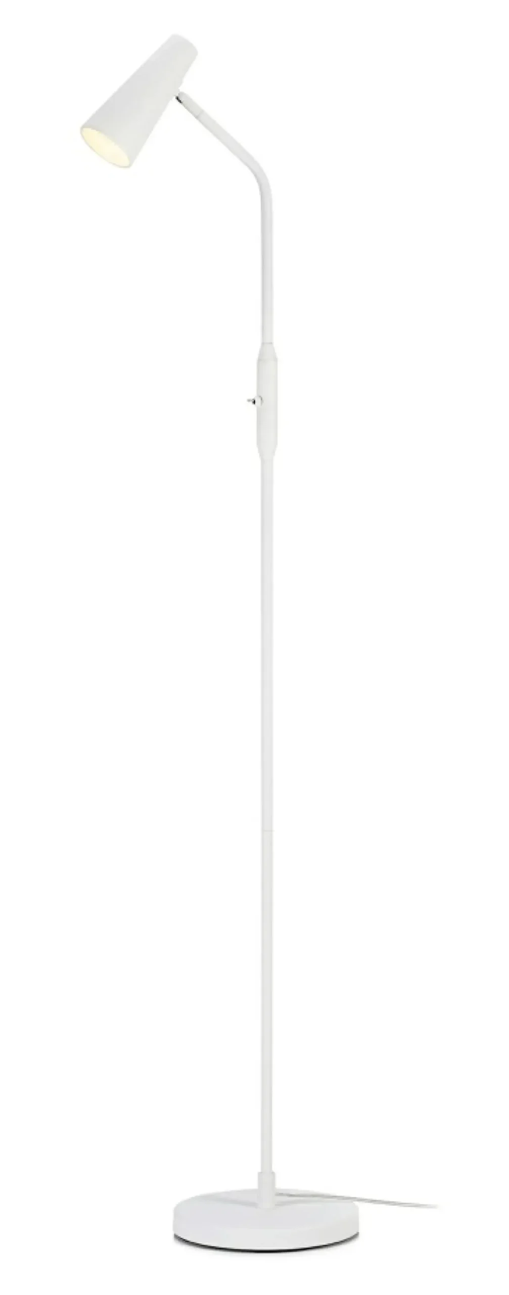Biała lampa podłogowa z regulowanym kloszem 108205 | Kaja Oświetlenie*Sklep Kaja Flash Sale