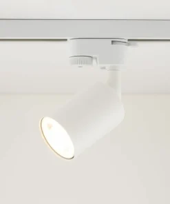 Biała lampa reflektor do listwy 1-fazowej TK 5686 TRACER | Kaja*Sklep Kaja Best