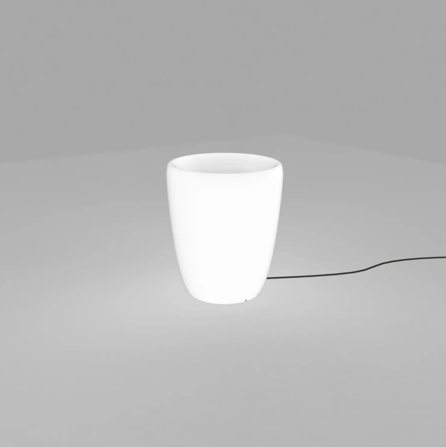 Biała lampa stojąca ogrodowa, gwint E27, 9711 | Kaja Oświetlenie*Sklep Kaja Shop