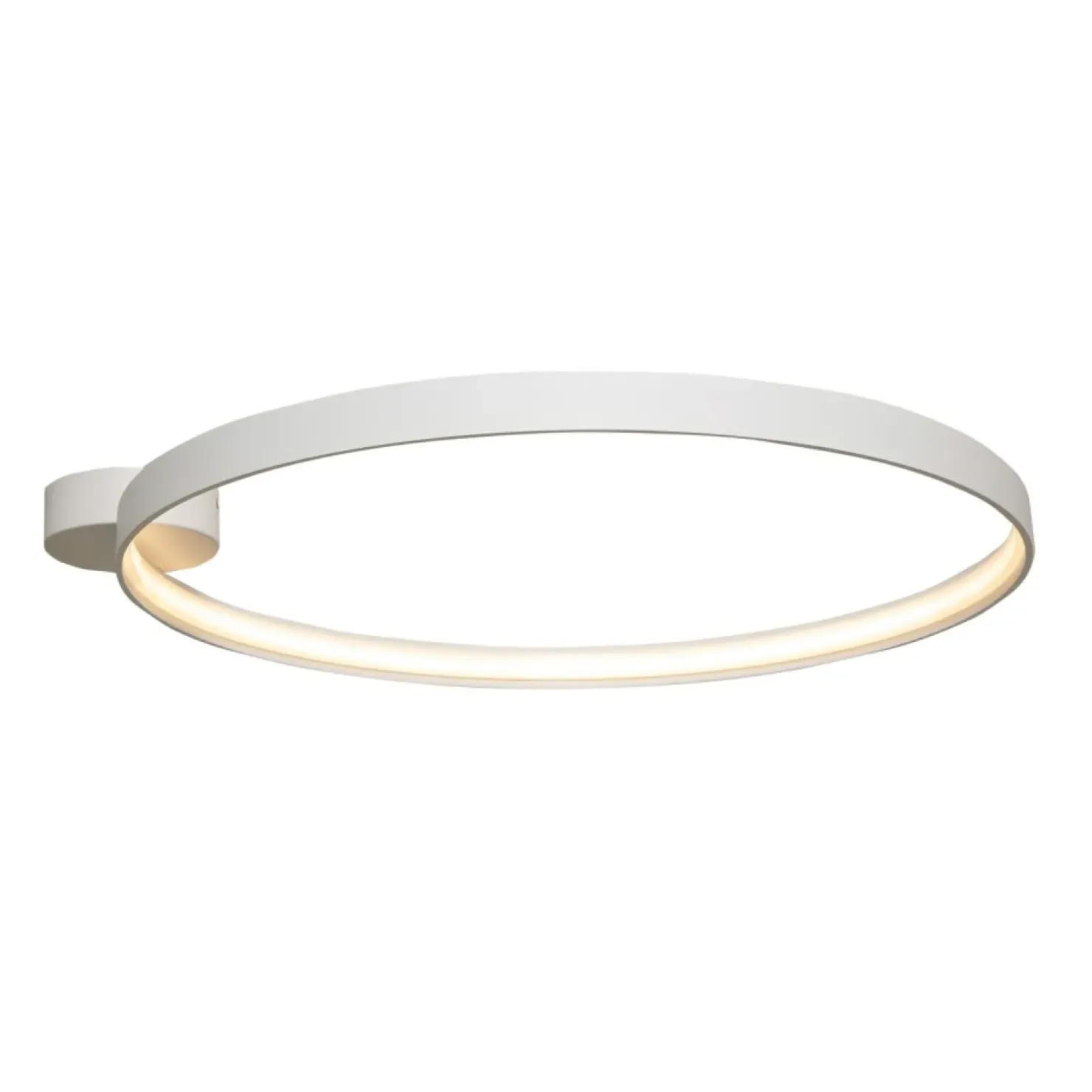 Cheap Sklep Kaja Biała lampa sufitowa, obręcz LED, do salonu LA0771 z serii CIRCLE
