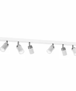 Shop Sklep Kaja Biała lampa sufitowa, osiem reflektorów LX 5141 z serii RENO | Kaja