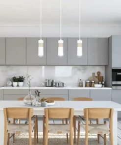 New Sklep Kaja Biała lampa wisząca idealna nad stół w jadalni 733/3 z serii AKA