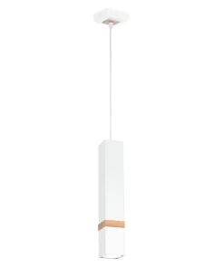 New Sklep Kaja Biała lampa wisząca nad blat kuchenny MLP5408 VIDAR | Kaja Oświetlenie