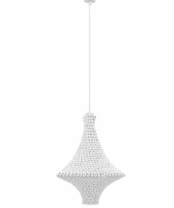Biała lampa wisząca w stylu boho ANT 5114 ALDA | Kaja Oświetlenie*Sklep Kaja Store