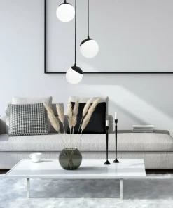Shop Sklep Kaja Biała lampa wisząca z kloszami w kształcie kul MLP8868 z serii SFERA | Kaja Oświ