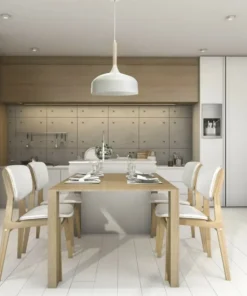 Store Sklep Kaja Biała lampa wisząca z metalowym kloszem MLP6217 z serii TAYLOR | Kaja Oświetleni