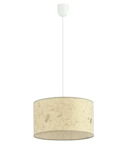 Discount Sklep Kaja Biała lampa wisząca z nietypowym abażurem 1150/1 ASTON | Kaja